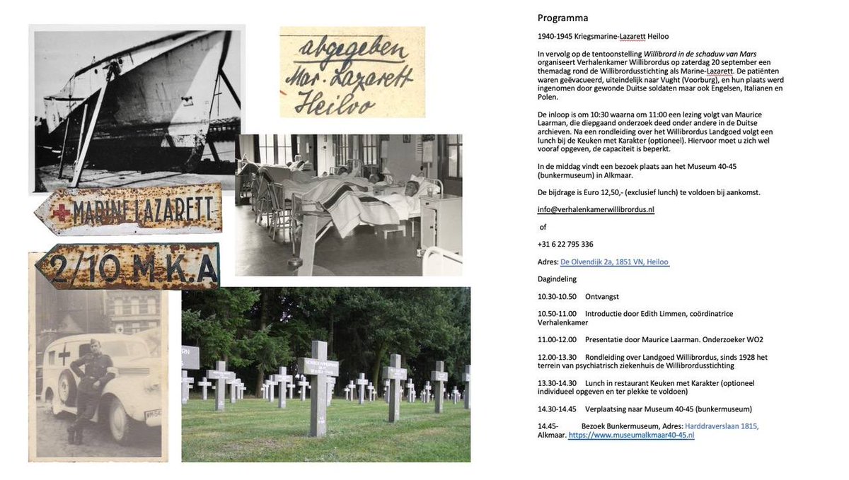 docgroep's tweet image. Kriegsmarine Lazarett Heiloo
