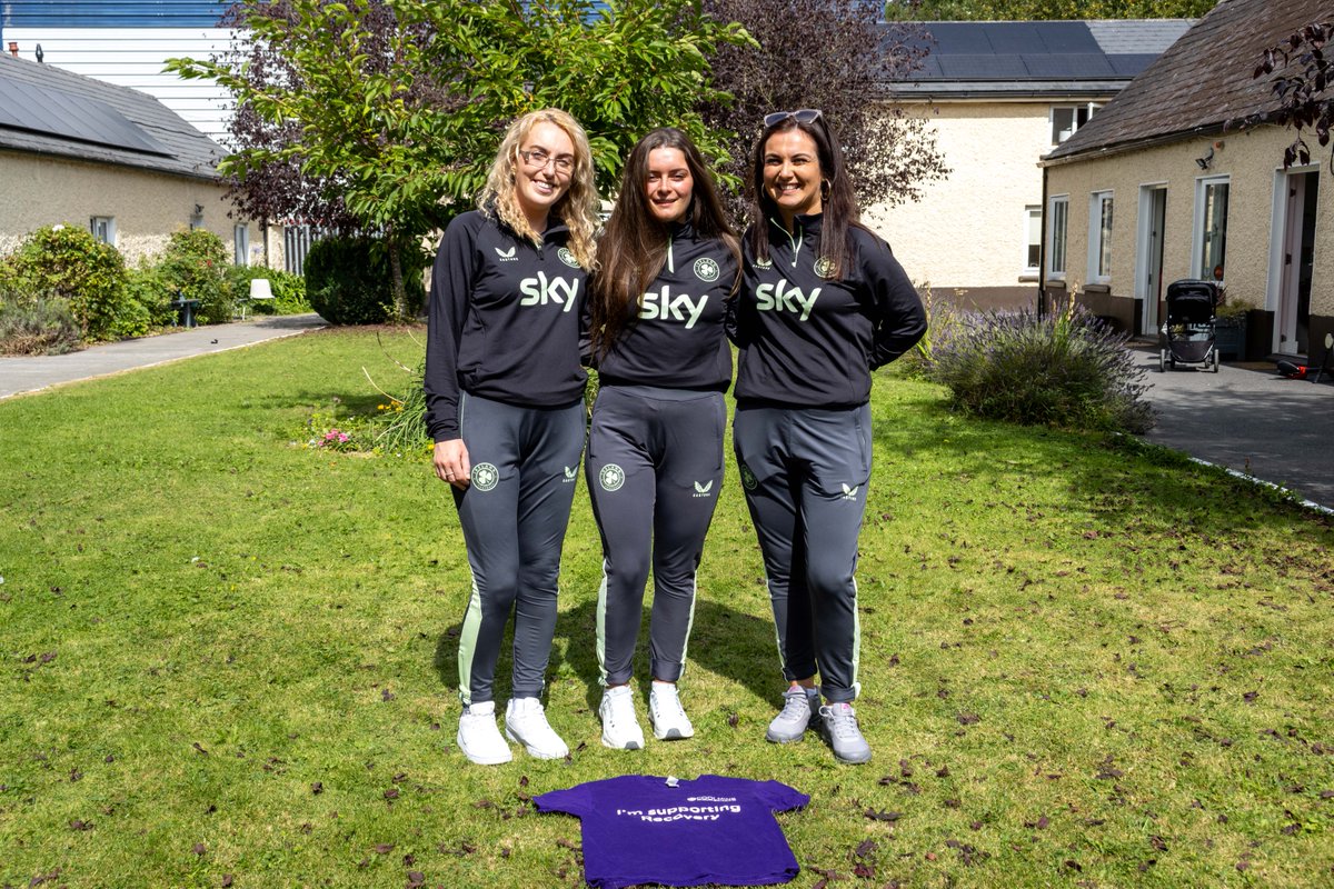 CoolmineTC's tweet photo. On Thursday, we proudly waved off three of our amazing Ashleigh House clients – Bonnie, Emma, and Michaela – as they headed to Norway to represent Ireland in the Homeless Street League World Cup

#Coolmine #RecoveryThroughCommunity #HomelessWorldCup #TeamIreland #Proud #COYBAGIG https://t.co/QkCxYhuTEr