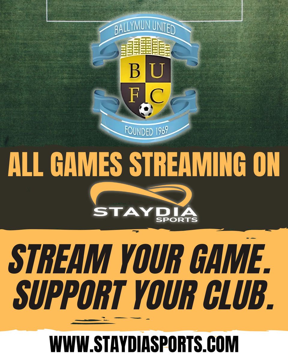 Support the Mun, it’s a derby weekend.
Match day one, v Tolka Rovers away kick off 2pm.
Match day two v Toka Rovers home kick off 12noon.
Both games on Staydia Sports.