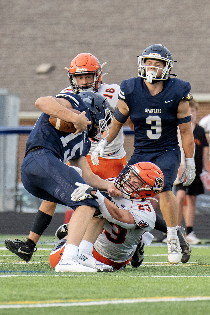 Coldwter survives opener for the ages...tops Valley View in overtime, 49-48.  Read more:  pressprosmagazine.com/2025/08/23/gil…