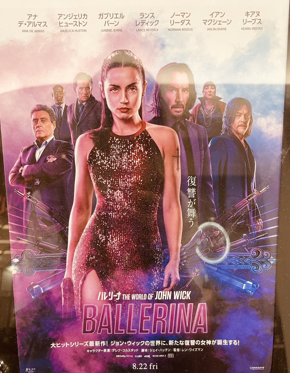 migiueheno's tweet photo. 汚物は消毒ダァァァァァァァァァ🔥🔫
バレリーナ
フロム・ザ・ワールド ジョン・ウィックまた神映画が生まれたな。
#BALLERINA #JOHN_WICK https://t.co/XybyvOnmCQ