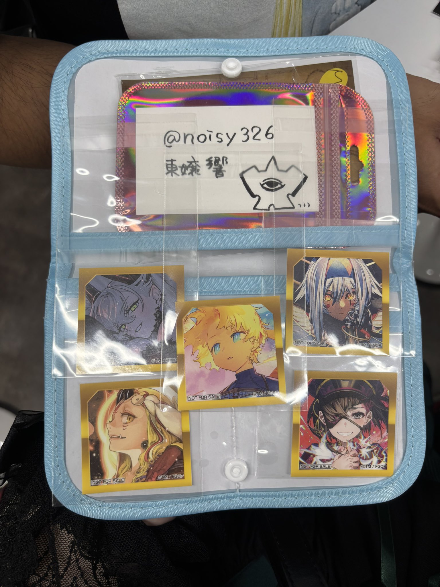 FGO 最終再臨展 編成風カード 特典ステッカー fgo最終再臨展 編成画面風カード 入場特典ステッカー セット リリス
