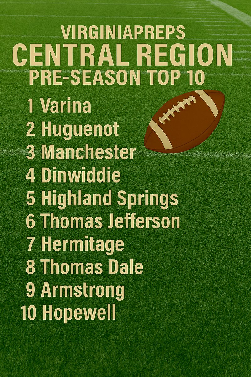 Danny Lewis (@crf4dan) on Twitter photo Just going to put this out there as we come face to face with the 2025 season. <a href="/VaPrepsRivals/">Virginia Preps</a> <a href="/hatfieldsports/">Matthew Hatfield</a> <a href="/coachjjenkins/">Coach Jarred Jenkins</a> <a href="/Chase_Myers66/">Chase</a> <a href="/WillVapreps/">Will Vapreps Garlick</a> Just going to put this out there as we come face to face with the 2025 season. <a href="/VaPrepsRivals/">Virginia Preps</a> <a href="/hatfieldsports/">Matthew Hatfield</a> <a href="/coachjjenkins/">Coach Jarred Jenkins</a> <a href="/Chase_Myers66/">Chase</a> <a href="/WillVapreps/">Will Vapreps Garlick</a>