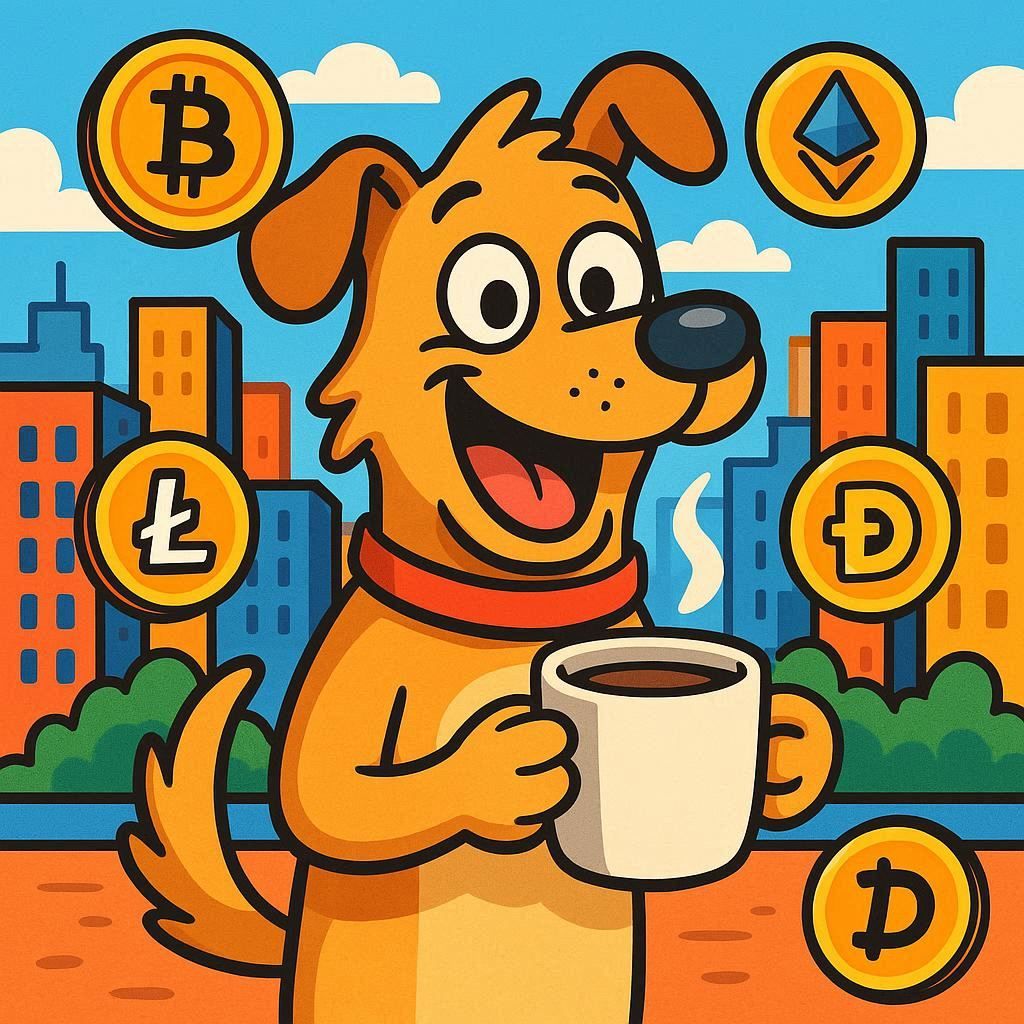AIDogPro's tweet photo. Good morning crypto fans! 🌞🐶 Start your day with AIDogPro – the funniest meme coin in town! Laugh, scroll, and join the community now! #CryptoFun #MemeCoin #DogCoin #FunCrypto #AIDogPro #NFTCommunity #CryptoHumor https://t.co/anmjOPWvUH
