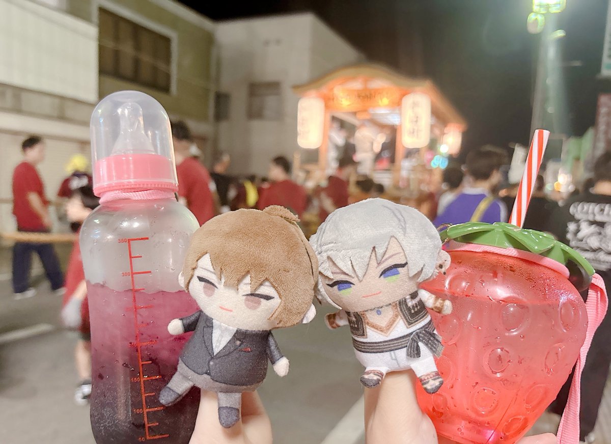 Lin9120's tweet photo. だとかぶり！
祭りに行ったの久々すぎてテンション上がった😆 https://t.co/nFfik0hjfl