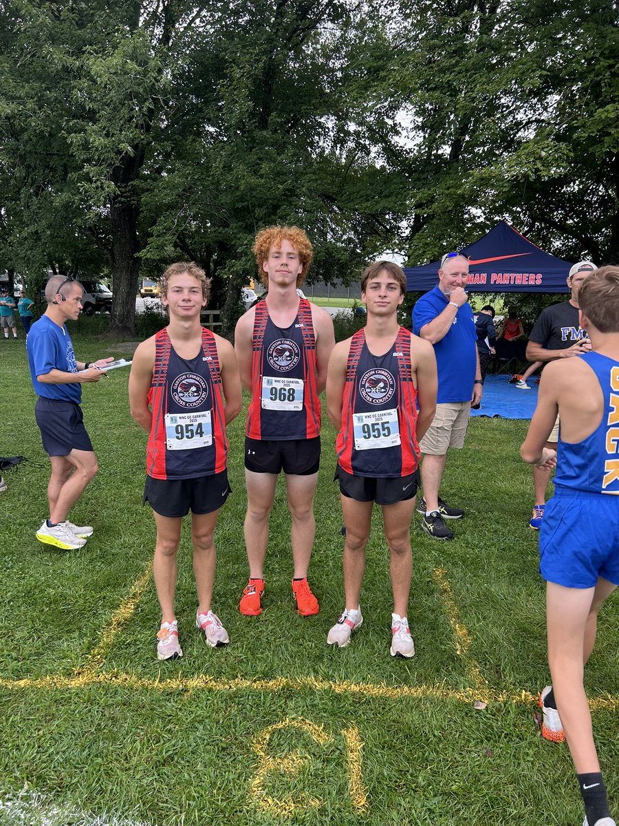 GcsRunning's tweet image. Go time for meet #1 of the year!! Let’s Go GCS XC!! #JacksonParkSaturday