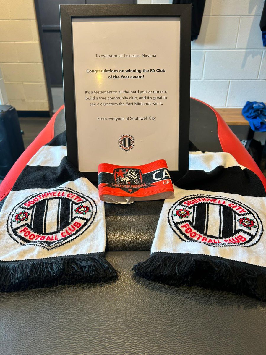 Leicester Nirvana FC (@leicnirvana) on Twitter photo Thank you to <a href="/southwellcityfc/">Southwell City FC</a> for our warm welcome ahead of our <a href="/thefavase/">TheFavase</a> tie.
Appreciate the recognition of our recent <a href="/EnglandFootball/">England Football</a> Club of the Year Award! Thank you to <a href="/southwellcityfc/">Southwell City FC</a> for our warm welcome ahead of our <a href="/thefavase/">TheFavase</a> tie.
Appreciate the recognition of our recent <a href="/EnglandFootball/">England Football</a> Club of the Year Award!
