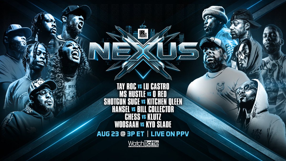 Today!!💯💯 #urltv #nexus
PPV Available Here➡️ watchbattlelive.com
