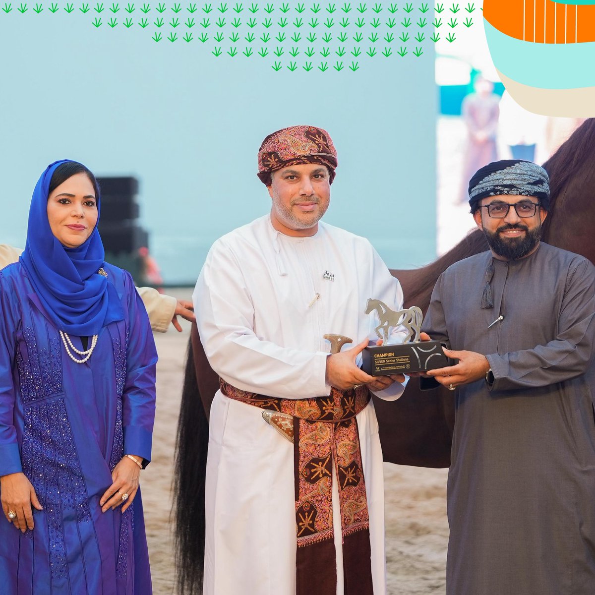 khareef_dhofar's tweet image. مرباط تتوشّح الجمال.. في ختام كأس ظفار الدولي لجمال الخيل العربية، تحت رعاية صاحب السمو السيد مروان بن تركي آل سعيد، محافظ ظفار 🐎

جابك لظفار ويجيبك جمالها ومُتعة فعالياتها ومُنافساتها