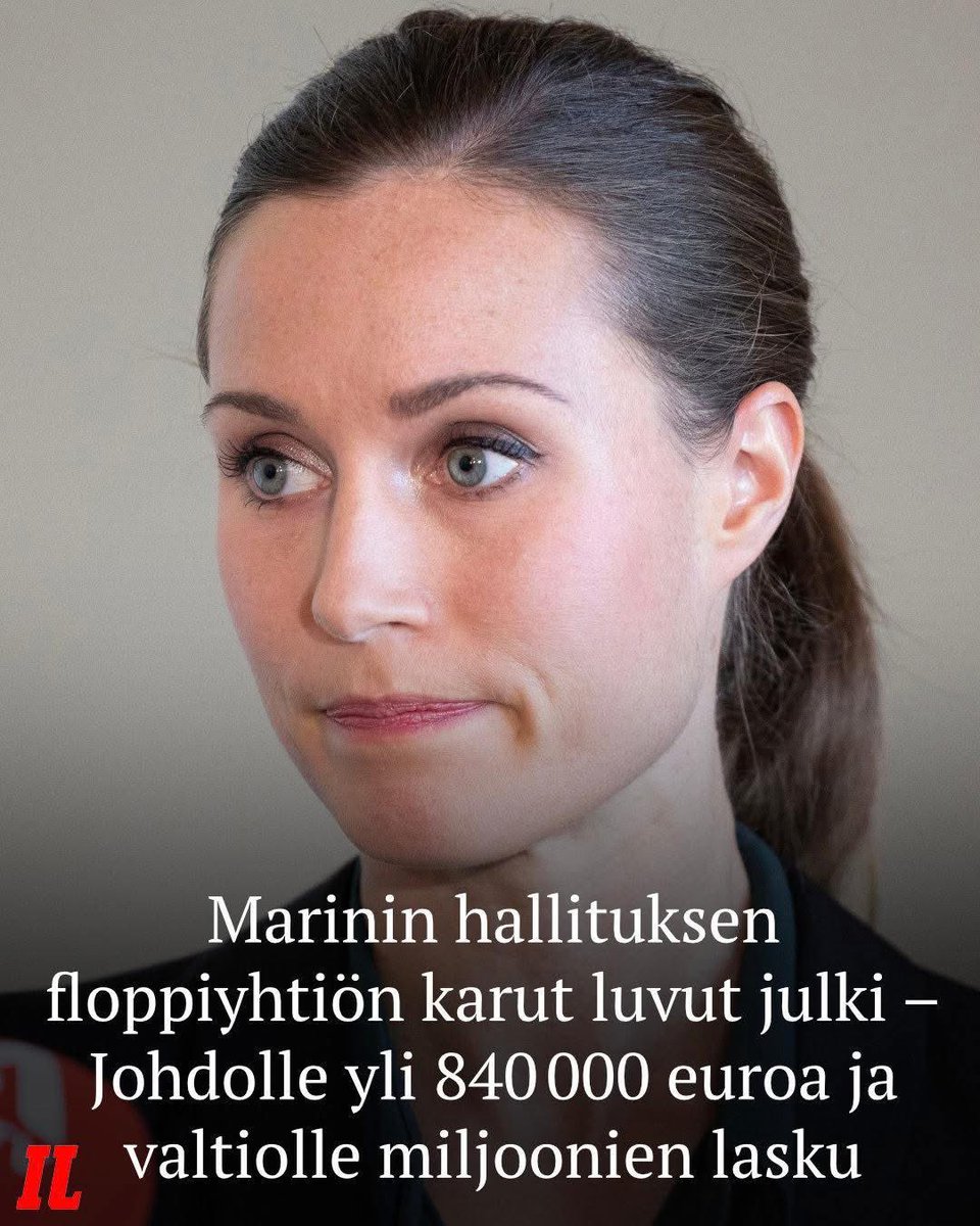 Viime kaudella rahaa laitettiin palamaan. Johdolle lähes miljoona, työllistettyjä 17 ja rahaa palanut 1,5 miljoonaa. 

No, jos tämä tätä rataa jatkuu niin ensi kaudella sama meno ja Suomi on konkassa.

iltalehti.fi/talous/a/ce936…