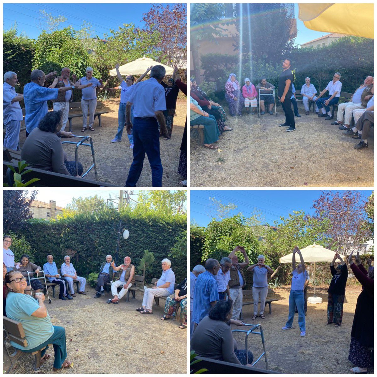 🌿 Gebze Huzurevi Müdürlüğümüzde, yaşlı bireylerimizin sağlıklarını desteklemek amacıyla fizyoterapist eşliğinde kurum bahçemizde “Nefes ve Egzersiz” etkinliği gerçekleştirildi.

🫖 Etkinlik sonrası çay eşliğinde keyifli sohbetler edildi.

<a href="/tcailesosyal/">T.C. Aile ve Sosyal Hizmetler Bakanlığı</a>