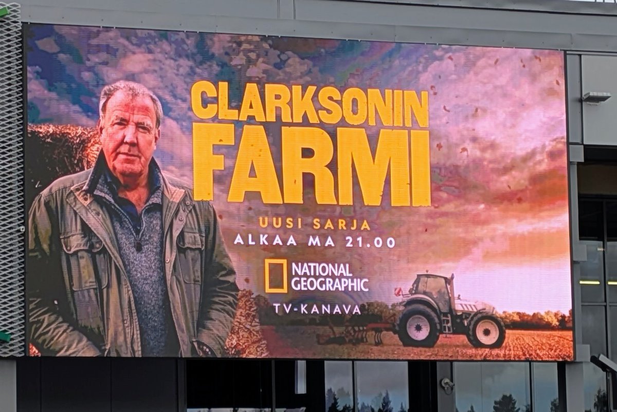 kingdavid39's tweet photo. Spotted today in Vaasa Finland, great show and waiting for the next season. https://t.co/TeV14HbzHW