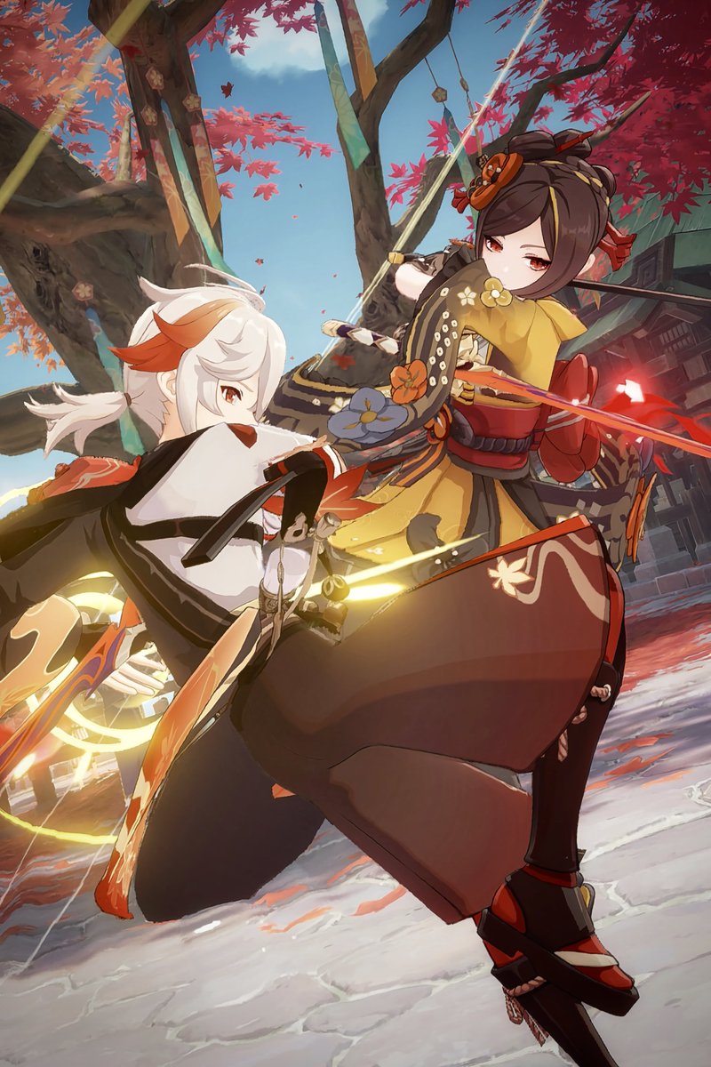 🍂°̥࿐

 #KaedeharaKazuha  #Chiori #原神写真部 #原神 #GenshinImpact  #HoYocreators