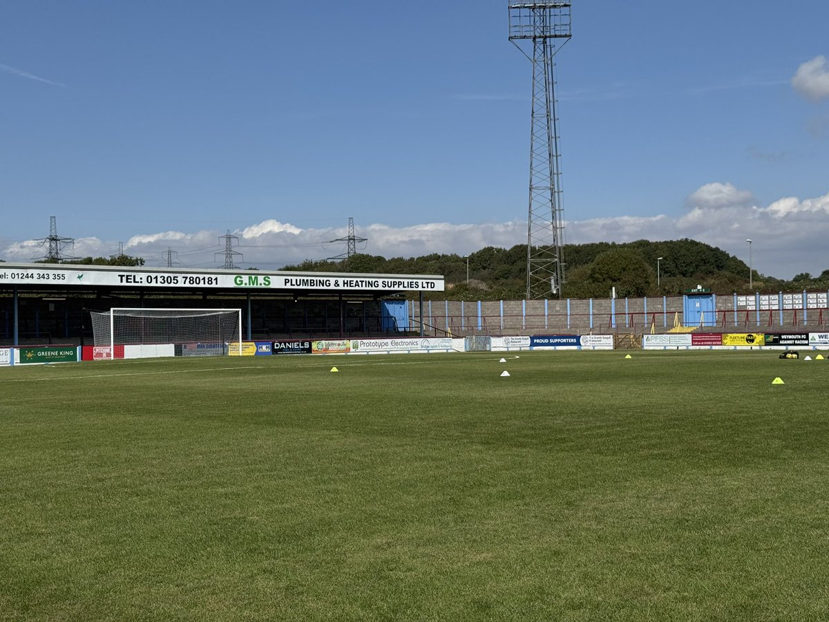 Mattitude (@mattitude_29) on Twitter photo Best day for an away day in Weymouth โ๏ธ
And wow, what a stadium! ๐๏ธ Best day for an away day in Weymouth โ๏ธ
And wow, what a stadium! ๐๏ธ