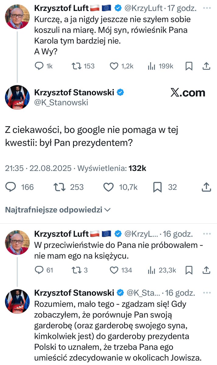 Za to kocham Twittera i znoszę tutaj najgłupszych.