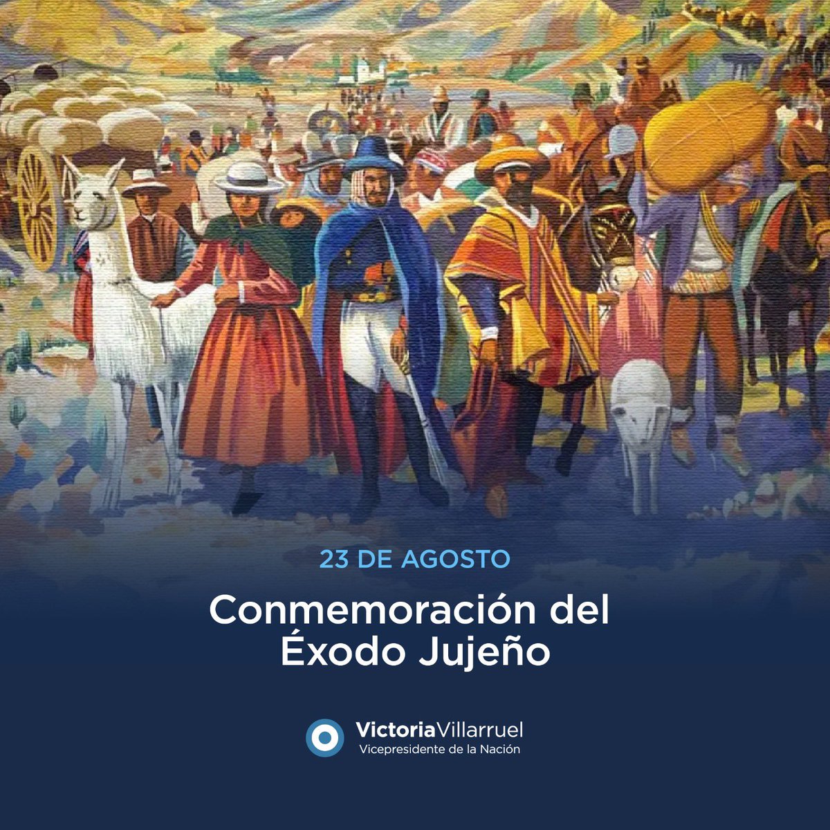 Un día como hoy, en 1812, el heroico pueblo jujeño, liderado por el General Manuel Belgrano, eligió el sacrificio antes que la rendición. 

Abandonaron sus hogares, sus tierras y sus pertenencias para no dejarle nada al enemigo. 

Fue un acto de profundo amor por la Patria y de