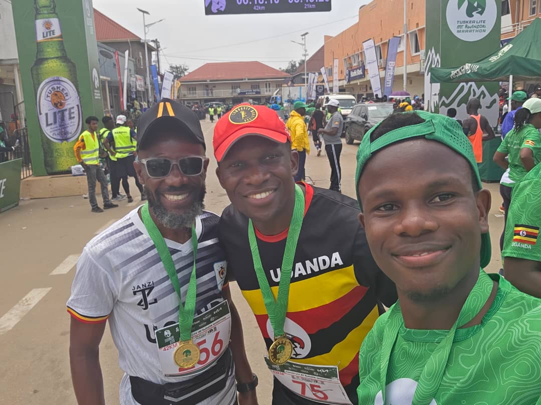 Odoi Joseph Owori (@odoijosephowori) on Twitter photo Today's 42k was for digging deep.
Strava doing me Shege isn't how I saw it although I am grateful for <a href="/olemukan/">Olemukan Cosmas Okoboi</a>'s guidance.
He made the 3.30 possible. For the wrath <a href="/RwenzoriMarathn/">Tusker Lite Rwenzori Marathon</a> comes with, it was truly special. Plus, the #JoeWalker family always makes it fun. Today's 42k was for digging deep.
Strava doing me Shege isn't how I saw it although I am grateful for <a href="/olemukan/">Olemukan Cosmas Okoboi</a>'s guidance.
He made the 3.30 possible. For the wrath <a href="/RwenzoriMarathn/">Tusker Lite Rwenzori Marathon</a> comes with, it was truly special. Plus, the #JoeWalker family always makes it fun.