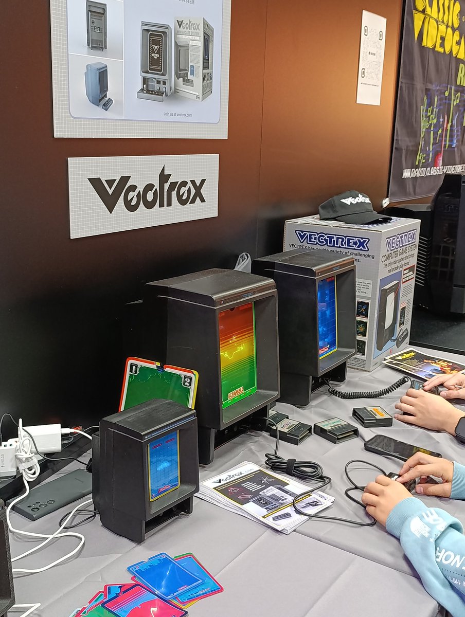 Vectrex Official (@vectrexon) on Twitter photo The original Vectrex and the Vectrex Mini prototypes are still here at #Gamescom2025, come see us in Hall 10.2 😉 The original Vectrex and the Vectrex Mini prototypes are still here at #Gamescom2025, come see us in Hall 10.2 😉