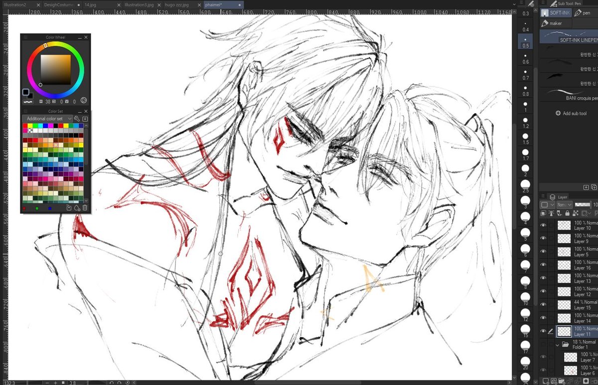 WIP.FA Phainon x Mydei ชุดฮันฝูแม้จะไม่เห็นชุดเต็มตัว

#PhainonHSR #MydeiHSR #HonkaiStaiRail #ไผ่มาย