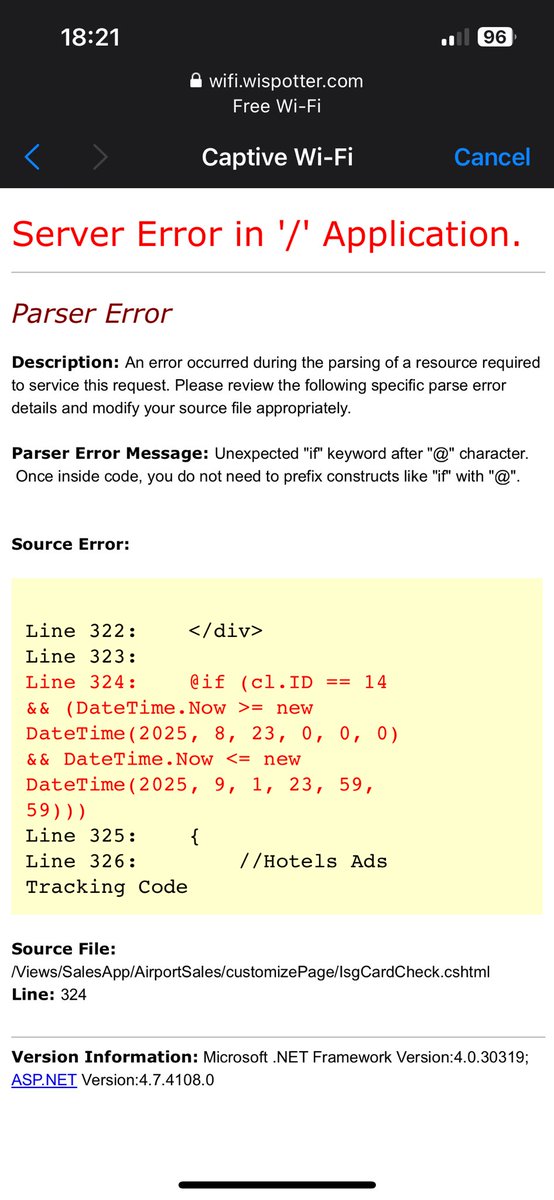Kirli tuvaletler, çalışmayan internet, kaotik güvenlik kontrolü… Çok havalimanı gördüm ama böylesine ‘özgün’ bir deneyim başka yerde yok. Sakın bozmayın, size çok yakışıyor; ‘eşsiz’liğiniz kaybolmasın.
<a href="/SabihaGokcen/">Sabiha Gökçen Airport</a>
