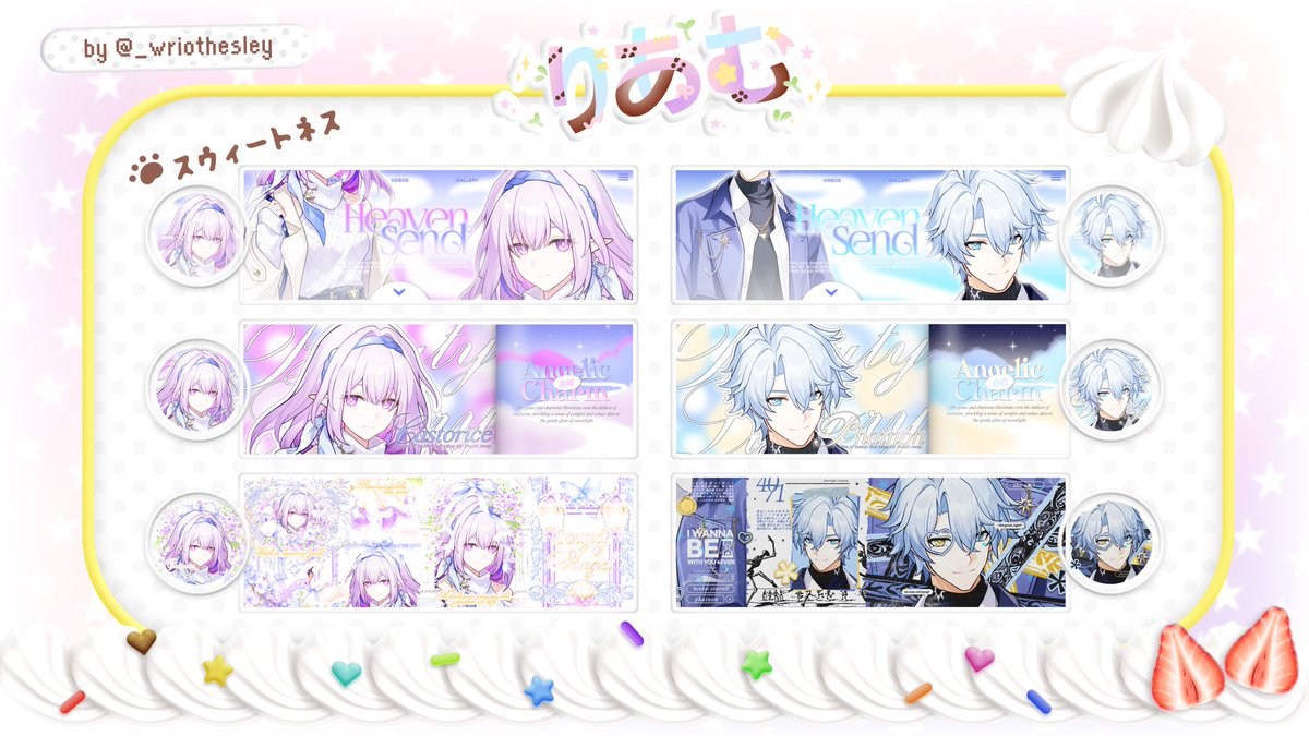 Any interactions will be appreciated! 

Hai semua, aku bawa layout CASTORICE dan Phainon impek nih. Untuk price sudah tertera di ALT yaa, bisa diambil langsung ke DM yaw. Yuk jajann! 😋☝

#zonauang #zonaba