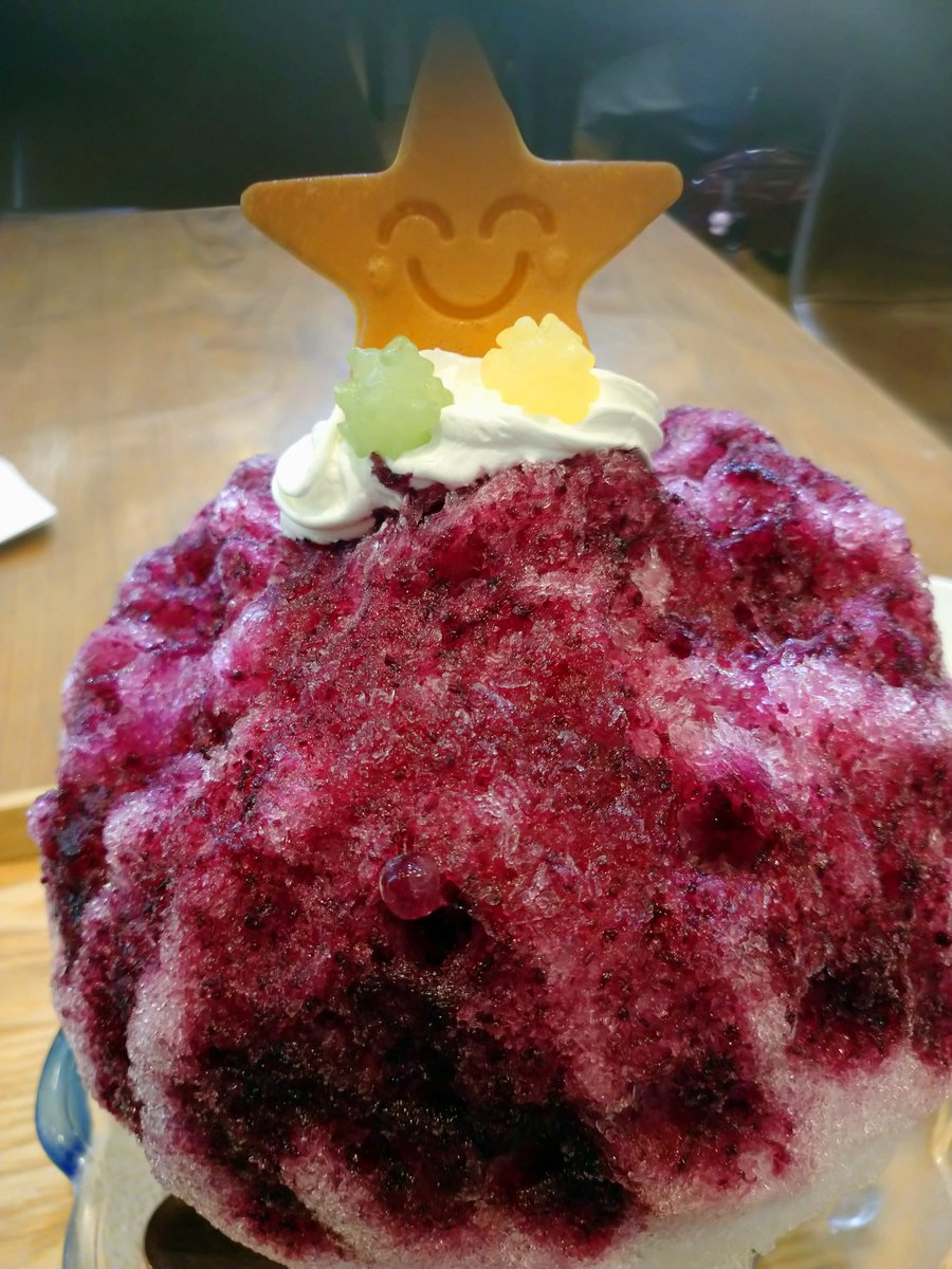 so00ya's tweet photo. ふわふわかき氷 https://t.co/trdY6eOa8f