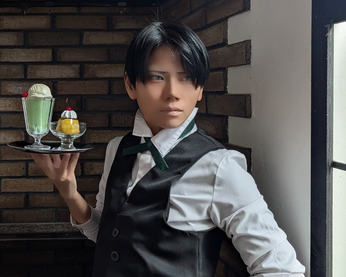 見てみてさせて頂きます！イラスト化してくださいました✨️✨️✨️可愛い！前髪の外ハネ？クセまでしっかり描いてくださってる！