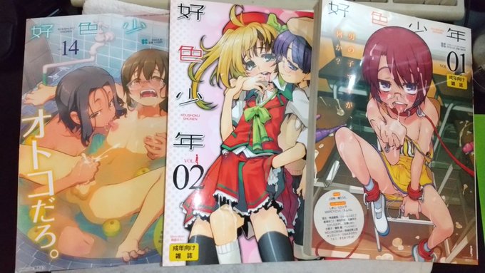 RT> 昔、「好色少年」という男の子・男の娘系の専門雑誌があっての… 今の若い子は知らんと思うが、 ワシもそこで漫画を描かせて頂いておったのじゃ(ヽ'ω`) 最終14号までほぼ皆勤賞じゃった 単行本も出しとったぞい
