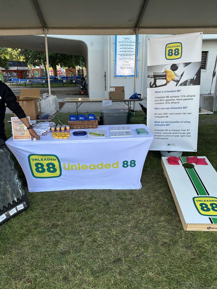 The <a href="/MNBiofuels/">Minnesota Bio-Fuels</a> is at Dan Patch Park <a href="/mnstatefair/">Minnesota State Fair</a>! Come by and see us!