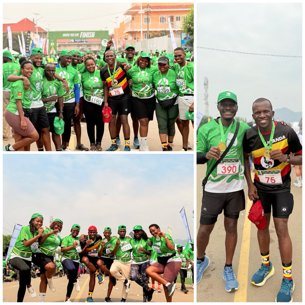 Moses Rutahigwa (@mosesrutahigwa) on Twitter photo Together with <a href="/AbsaUganda/">Absa Bank Uganda</a> colleagues at the Rwenzori Marathon. Over 20 colleagues from Kasese, Fort Portal, and the Head Office ran today. It was a good day out connecting with the team.
I was on pace-setting duties for the first 28km for my colleague Robert, who cruised to a Together with <a href="/AbsaUganda/">Absa Bank Uganda</a> colleagues at the Rwenzori Marathon. Over 20 colleagues from Kasese, Fort Portal, and the Head Office ran today. It was a good day out connecting with the team.
I was on pace-setting duties for the first 28km for my colleague Robert, who cruised to a