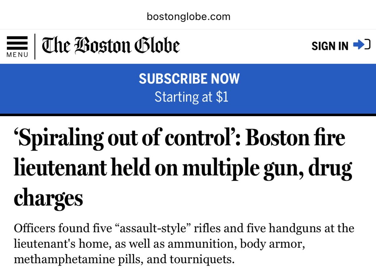 At this rate I’m waiting to hear that the Water and Sewer Commissioner is a drug kingpin