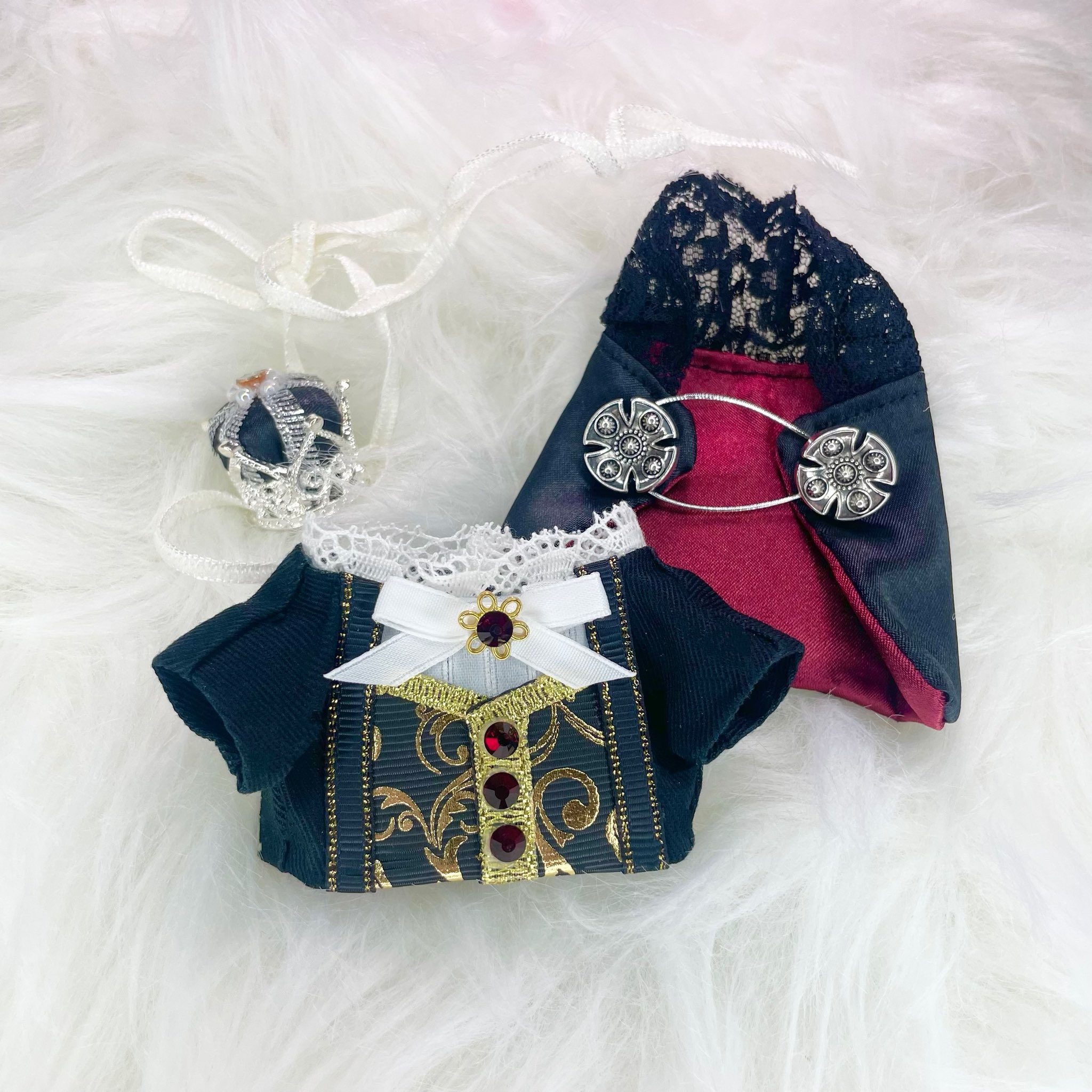 207 トウリ（ ◜ω◝ ）ニチャア様 ぬい服 カスタムオーダー 15〜16cm 207 トウリ（ ◜ω◝ ）ニチャア様 ぬい服 カスタムオーダー 15〜16cm
