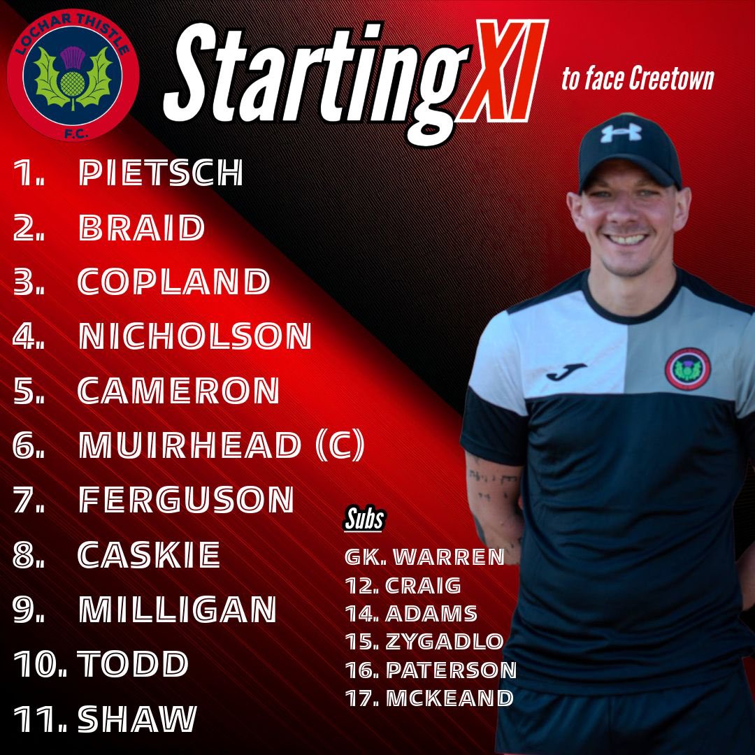 Team v Creetown