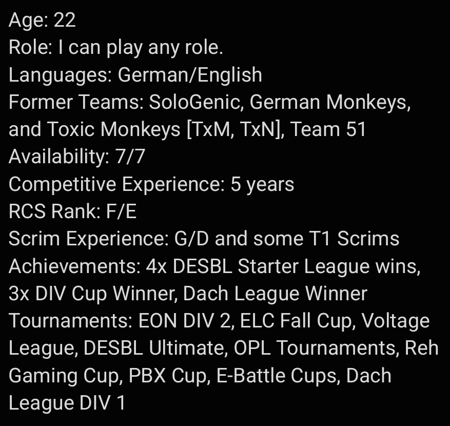 RTs and Vouches are appreciated 👑

<a href="/LFT_R6_EU/">LFT/LFS/LFO/LFP 🇪🇺</a> <a href="/LFT_R6_EUROPE/">LFT/LFS/LFO/LFP 🇪🇺</a>