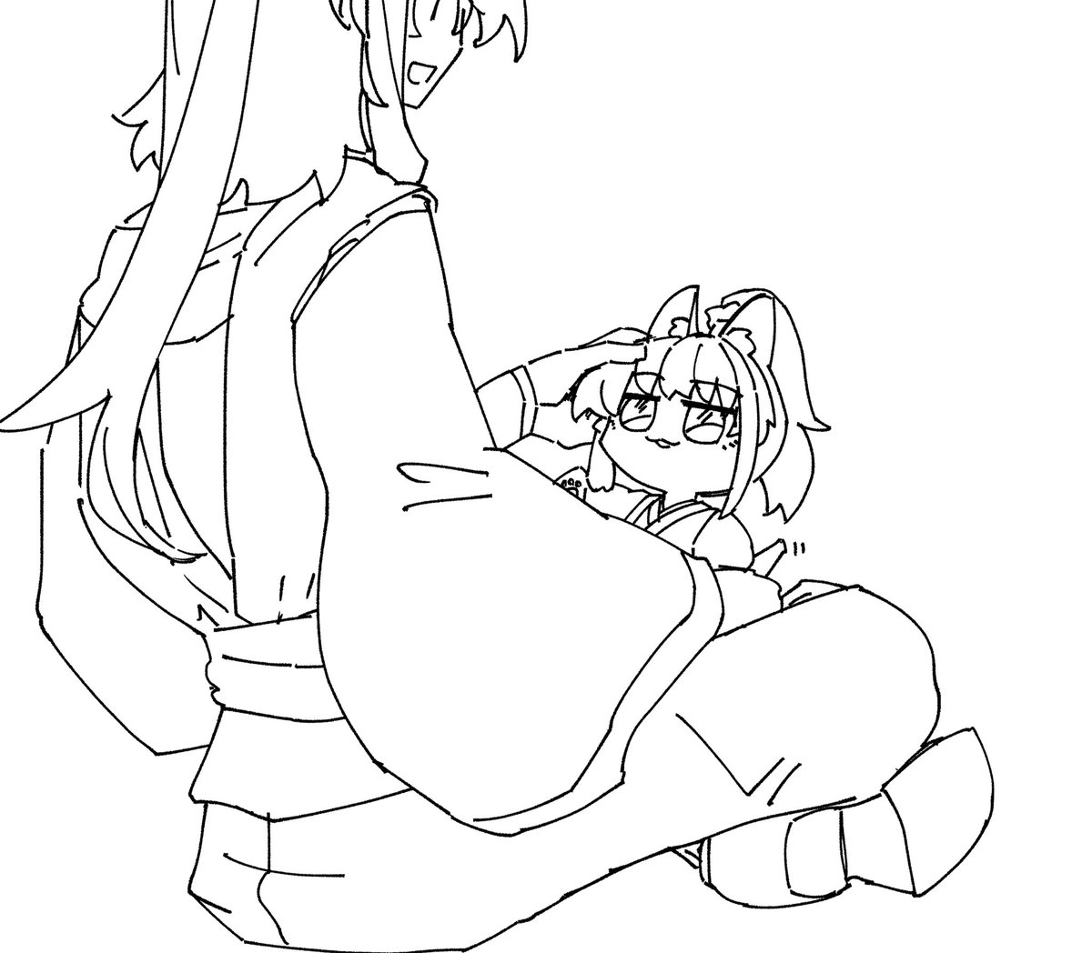 何気ない対面座位の一言が大いに将軍を萎縮させた