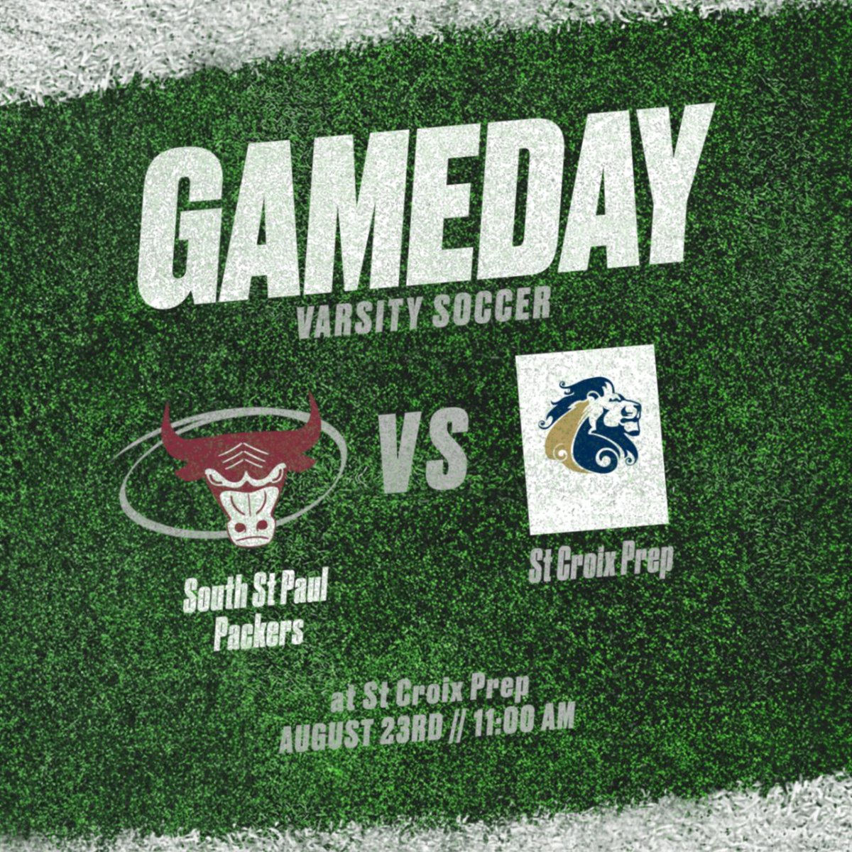 Packer Boys Soccer Opens their Season on the road when they travel to St Croix Prep today! 

Gametime is 11:00 AM.

@sspps6