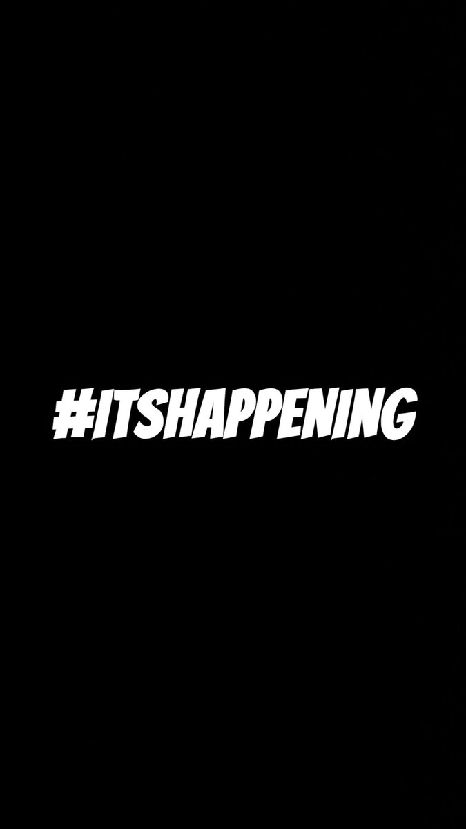 Its happening