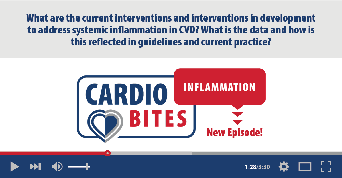 Could systemic inflammation be making heart failure symptoms worse? 🫀

In this episode of CardioBites, experts explore how inflammation impacts both acute and chronic heart failure, and why it’s linked to poorer outcomes. Learn about current treatment... youtu.be/pRArDqJ143g