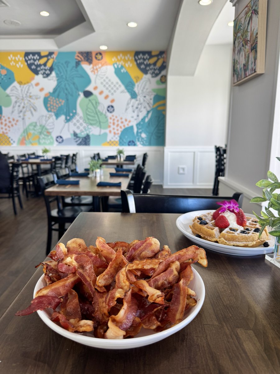 Weekend plans: breakfast first. 🥓☕ See you at Bayside Café.