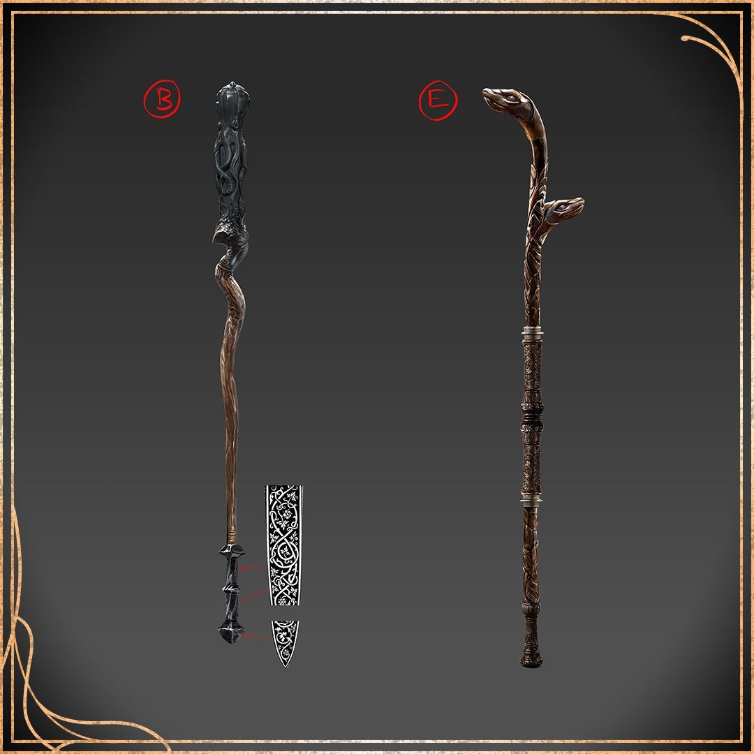 Solasta II will feature a variety of weapon types, all designed to help you face the dangers of Neokos.

From Axes, and Bows, to Sword and Staves, check out these early concept ideas for the arsenal at your disposal! ⚔️

#ScreenshotSaturday