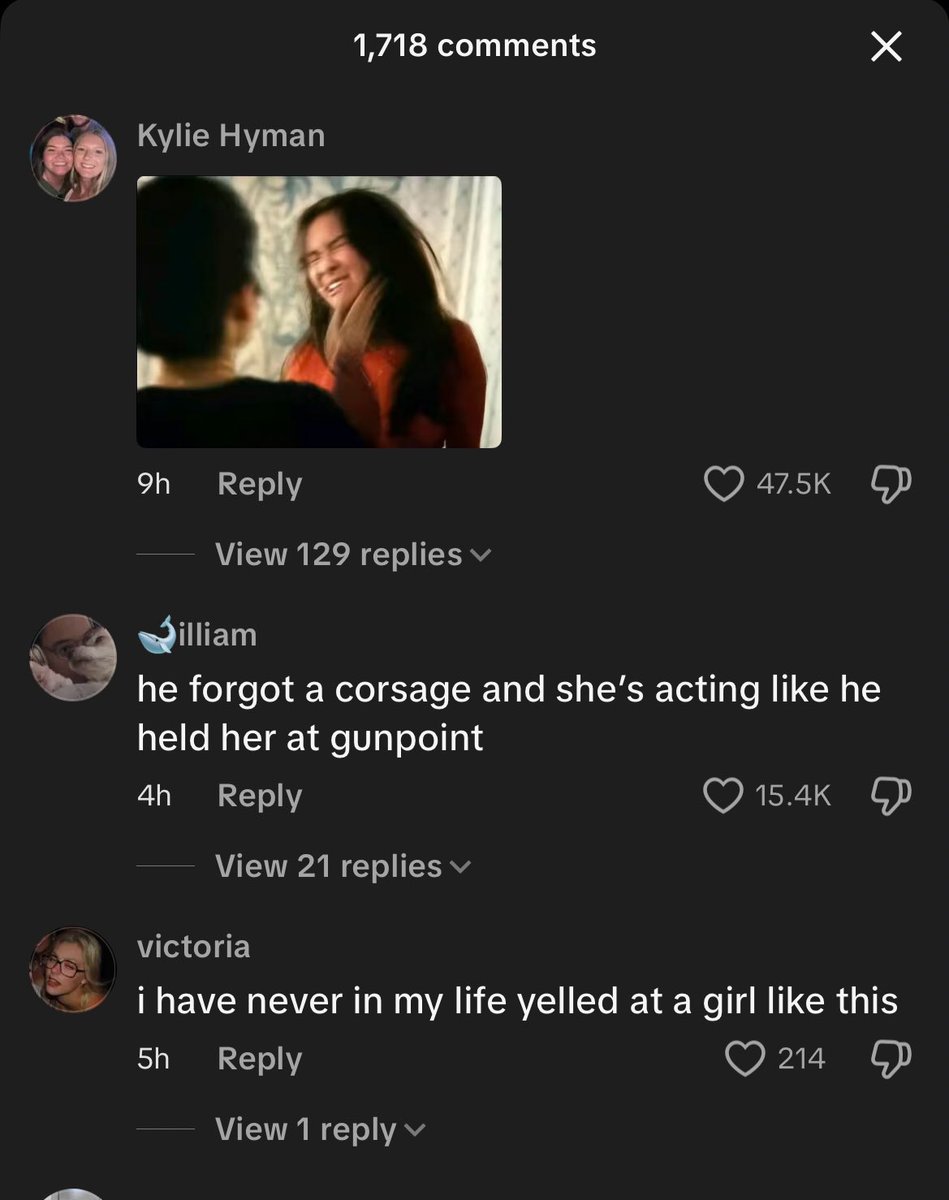On this show in the year of 2025 a young woman’s actions and value is reduced to her appeasing a grown man. If you don’t get with the program of misogyny this is what you get. Here’s a series of proofs starting with hate against Belly and Lola and escalating to actual threats.