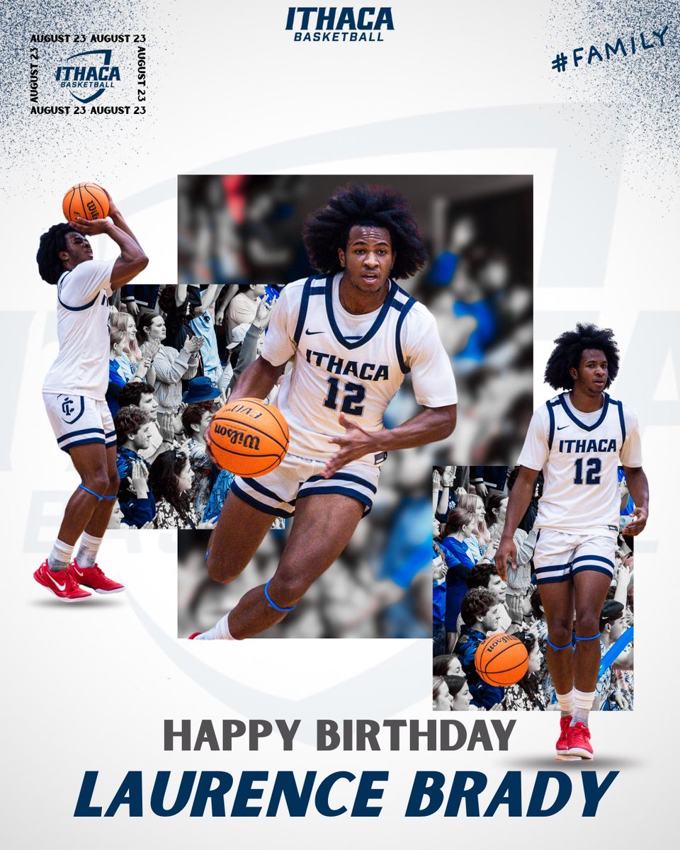 IthacaMBB's tweet image. Happy Birthday LB! Have a great day!

#GoBombers | #Family
