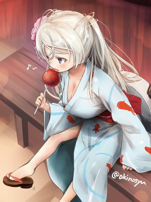 YUKATAカブ様

ちょっと気が早い浴衣カブ様

#艦これ 