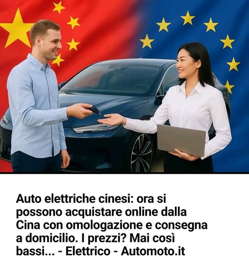 Auto cinesi direttamente a casa. Ci siamo.
Secondo il COO di China EV Marketplace, Jakub Gersl, si tratta di un passo storico: "Per la prima volta gli europei possono ordinare un'auto elettrica o ibrida plug-in direttamente dalla Cina e riceverla a casa propria, senza le