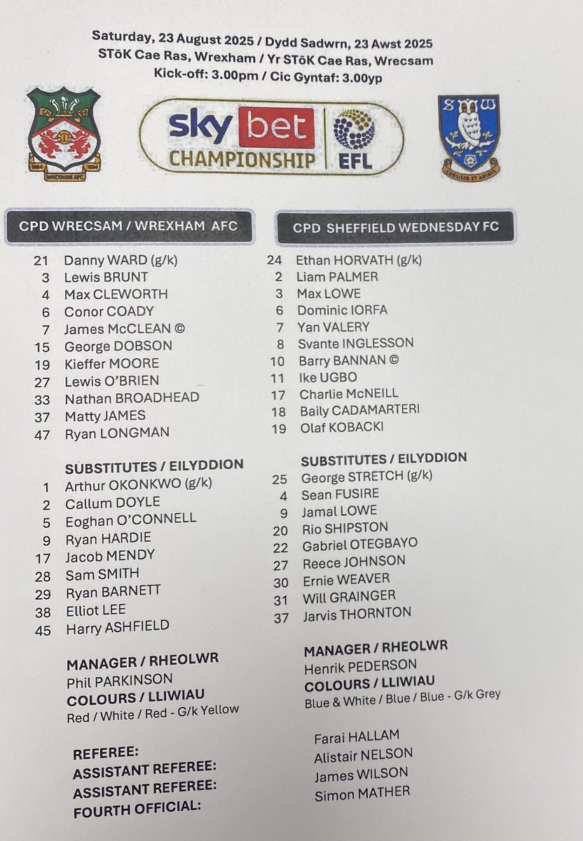 Neil Mellor (@neilmellor33) on Twitter photo Not many former team mates still playing of mine… there are 2 starting today! 
#soccersaturday #Wrexham #SWFC Not many former team mates still playing of mine… there are 2 starting today! 
#soccersaturday #Wrexham #SWFC