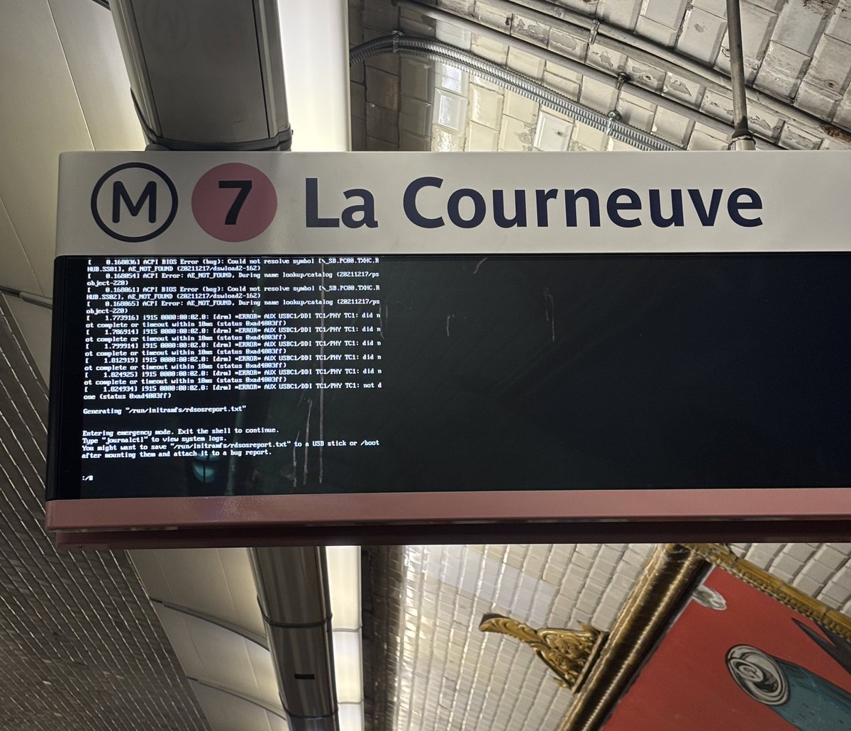 WDbapWD's tweet image. ca valait le coup de dépenser de l'argent pour remplacer quelque chose qui fonctionnait parfaitement bien 🥱