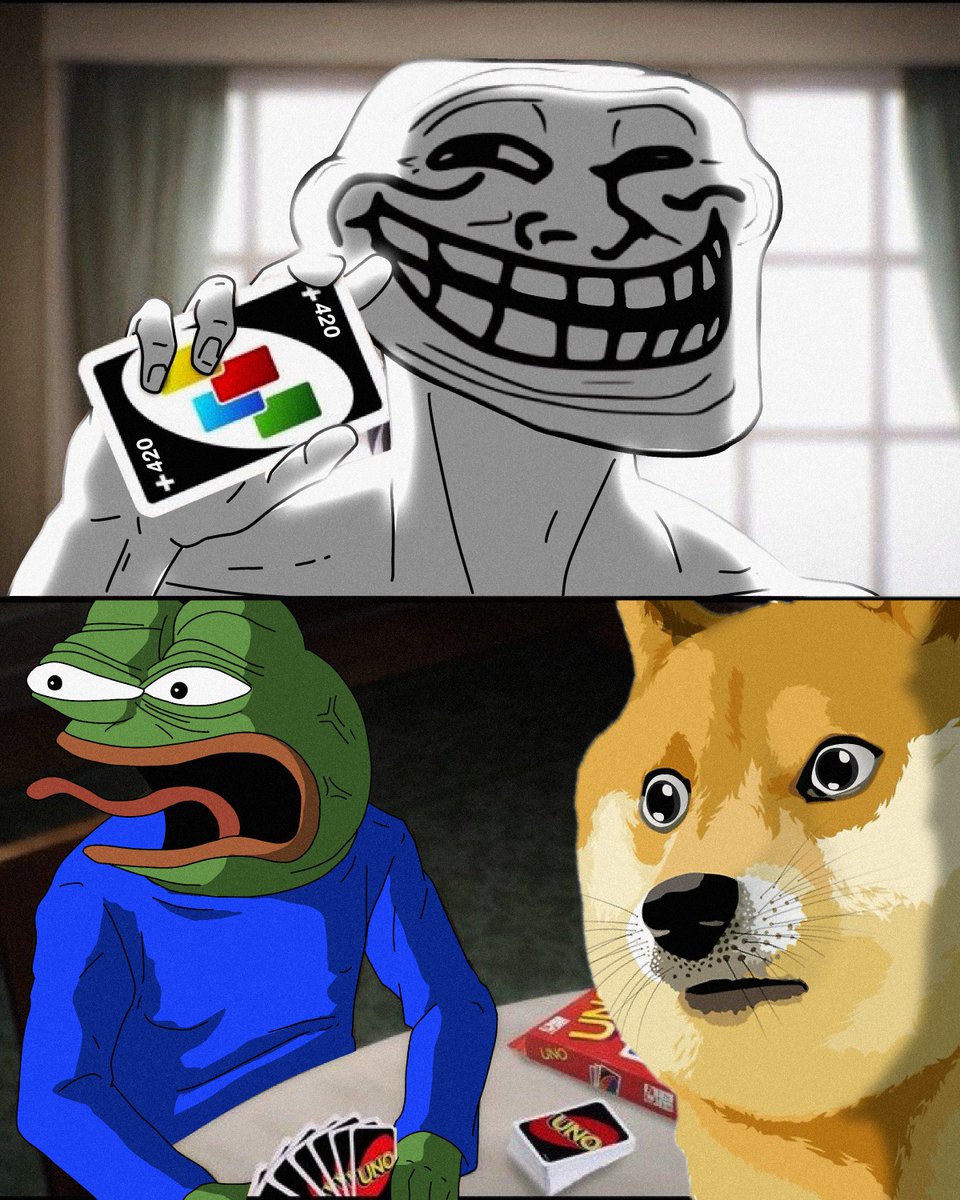 u mad bro?

🥇 $Troll  
$doge $pepe