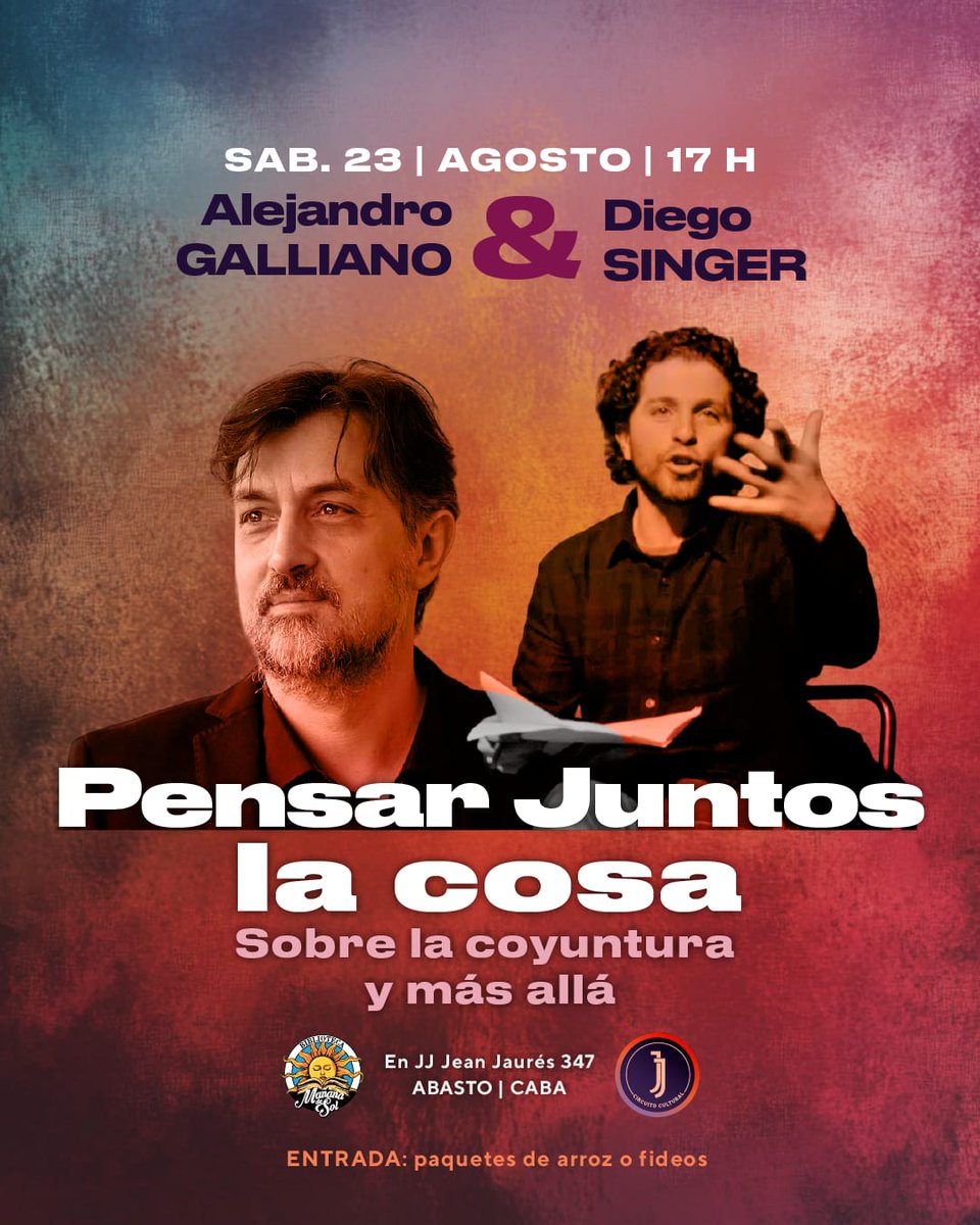 Nos vemos hoy a las 17hs en <a href="/JjCircuito/">JJ Circuito Cultural</a>