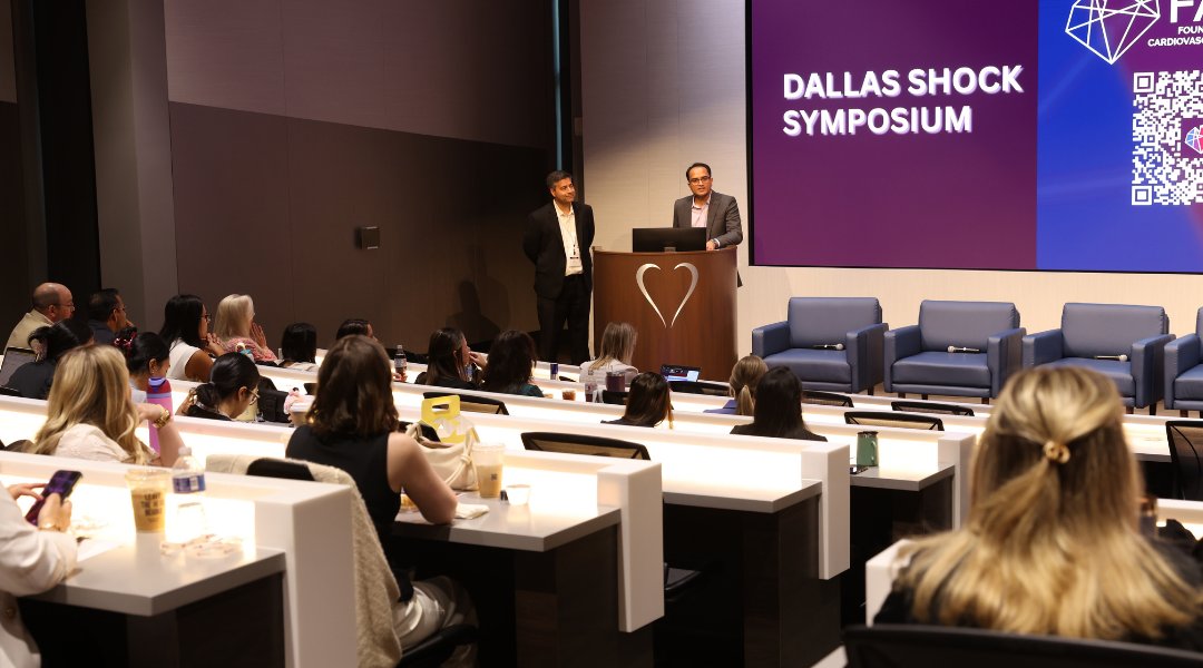 The stage is set. The room is full. Faculty are ready.

The first-ever Dallas Shock Symposium is underway.

We’re kicking off with sessions on cardiogenic shock phenotyping and shock team logistics.

Thanks to all joining us — in person and virtually!