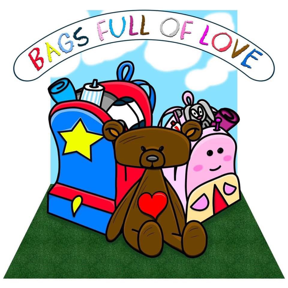 Bags full of Love delivering in West Dunbartonshire this morning 💜